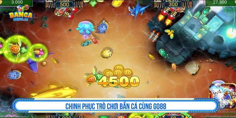 Trò chơi bắn cá tại GO88