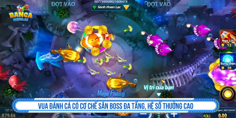 Vua Đánh Cá trong nhóm bắn cá JL
